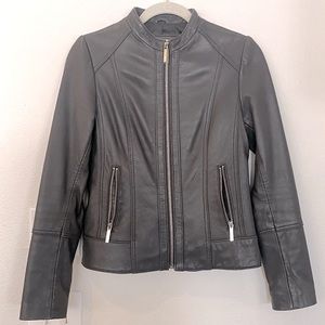 Michael Kors leather jacket XS